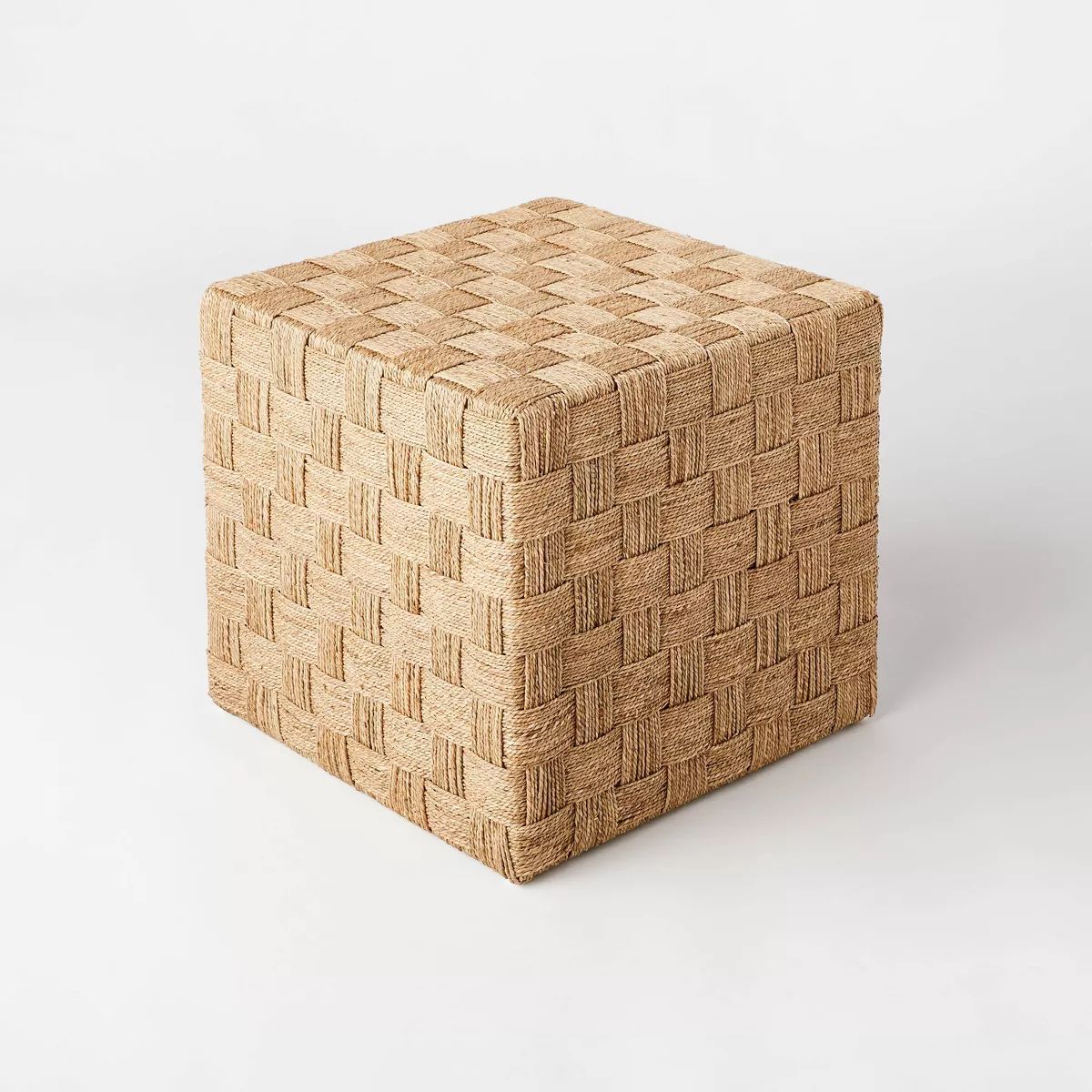 Lynwood Checkerboard Woven Cube - Threshold™ designed with Studio McGee | Target