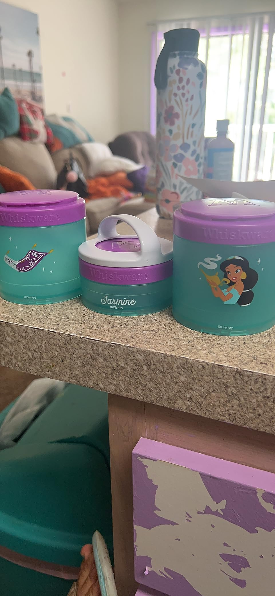 Whiskware Disney Princess Cinderella, Stackable Snack Containers for Babies, Kids, and Toddlers, ... | Amazon (US)