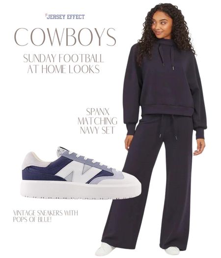 Spanx navy set perfect for NFL Sunday supporting the Cowboys 

#LTKstyletip #LTKSeasonal