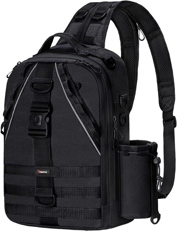 Piscifun Fishing Tackle Bag - Fishing Gear Storage Backpack for Men and Women, Multifunctional Sl... | Amazon (US)