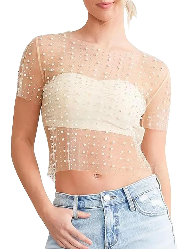 Z-short Sleeve # Apricot | Amazon (US)