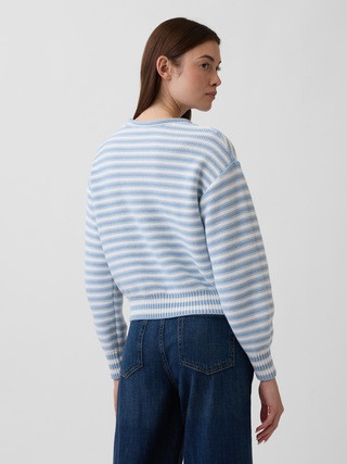 Relaxed Stripe Rollneck Sweater | Gap Factory
