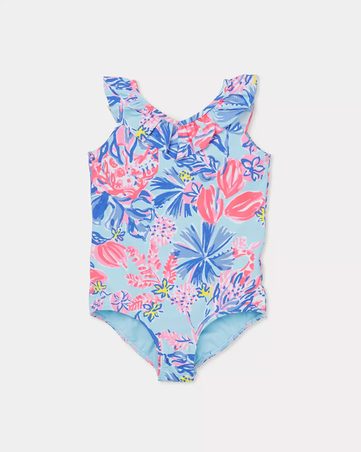 UPF 50+ Girls Janah One-Piece Swimsuit | Lilly Pulitzer