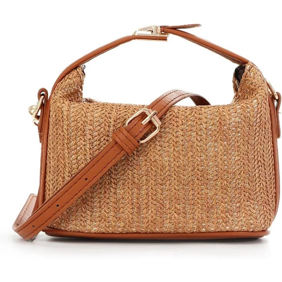 CAILDANL Straw Woven Crossbody Bag Purse for Women,Small Raffia Tote Tote Handbags Clutch for Sum... | Walmart (US)
