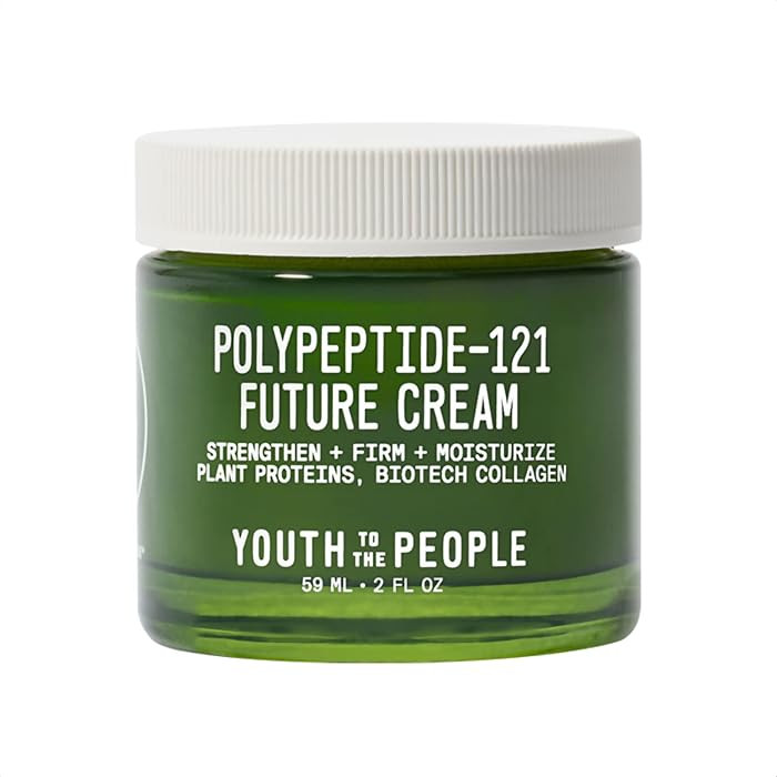 Youth To The People 121-Polypeptide Future Cream (2 fl oz), Firming Face Moisturizer, Reduce Fine Lines, Improve Elasticity, Vegan Collagen Peptide, Plant Proteins + Ceramides, Fragrance-free | Amazon (US)
