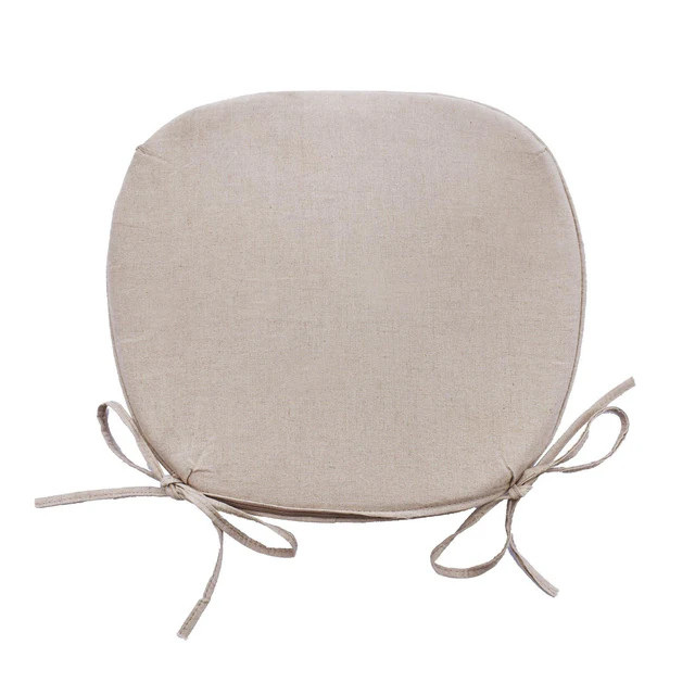 Lh Home Seat Cushion For Cross Back Chair - Linen | DecoratorsBest