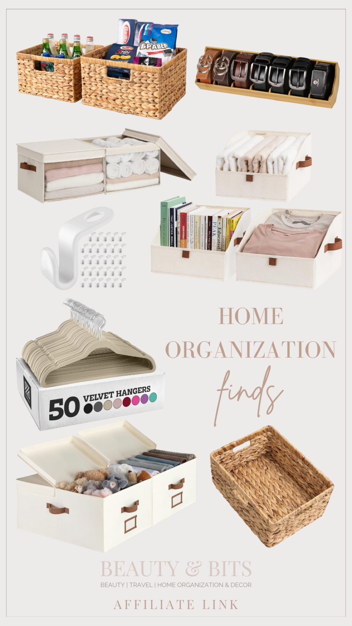 Neutral Home Organization Finds 🤍

#LTKsalealert #LTKfindsunder100 #LTKhome