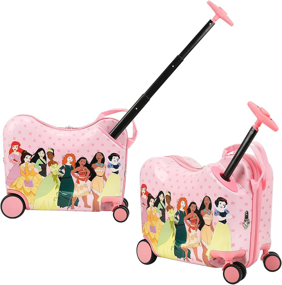 Disney Princesses Ride-On 18" Suitcase For Kids & Toddlers | Amazon (US)