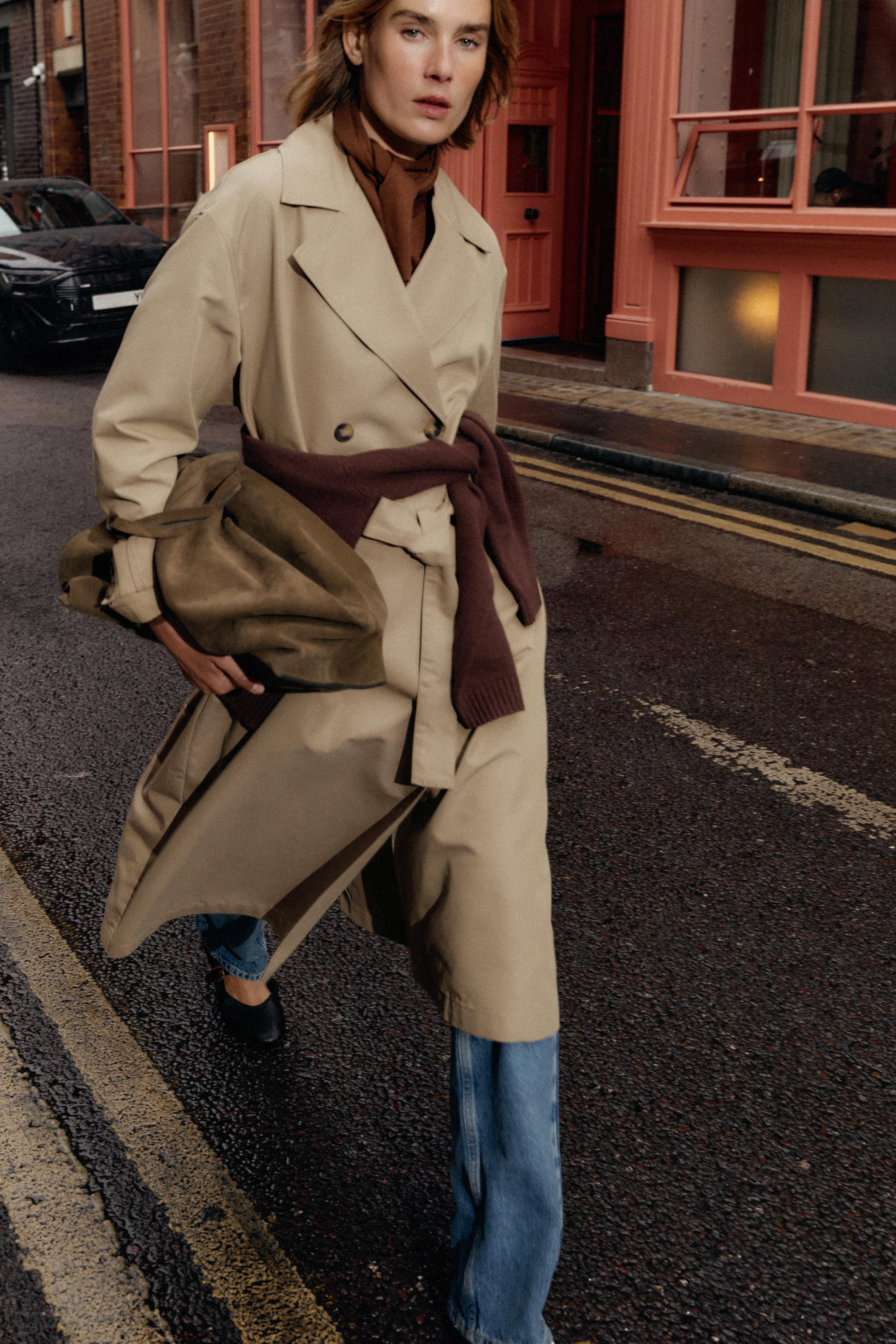 LONG TRENCH COAT | Zara Canada