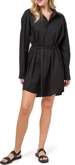 Gia Long Sleeve Shirtdress | Nordstrom