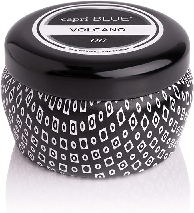 Capri Blue Scented Candle with Mini Tin Candle Holder - Luxury Aromatherapy Candle - 3 Oz - Volca... | Amazon (US)