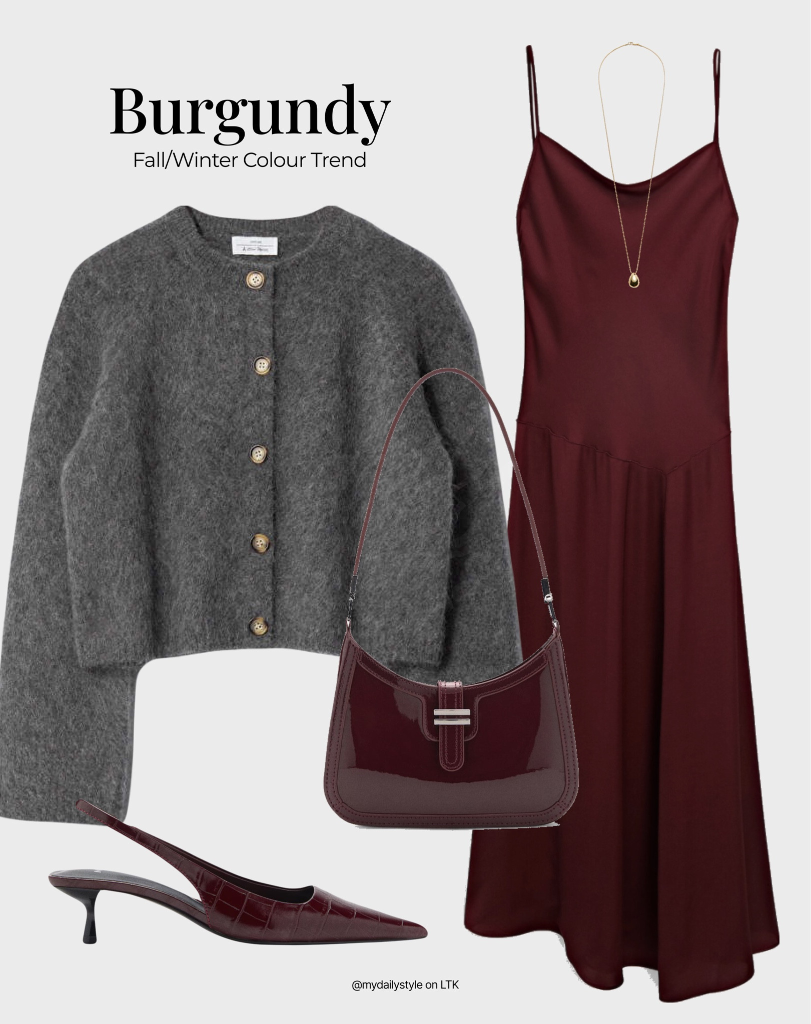 Burgundy satin dress styling 🖤

Check out more styling ideas in my profile. 

Tags: burgundy, cherry red, chocolate brown, fall style, pre-fall, autumn style, fall outfit, autumn outfit, fall fashion, autumn fashion, easy styling, simple everyday look, chic & basic outfit, Parisian look, casual outfit, capsule wardrobe, office look, brunch style, high street. 


#LTKshoes #LTKstyletip #LTKautumn