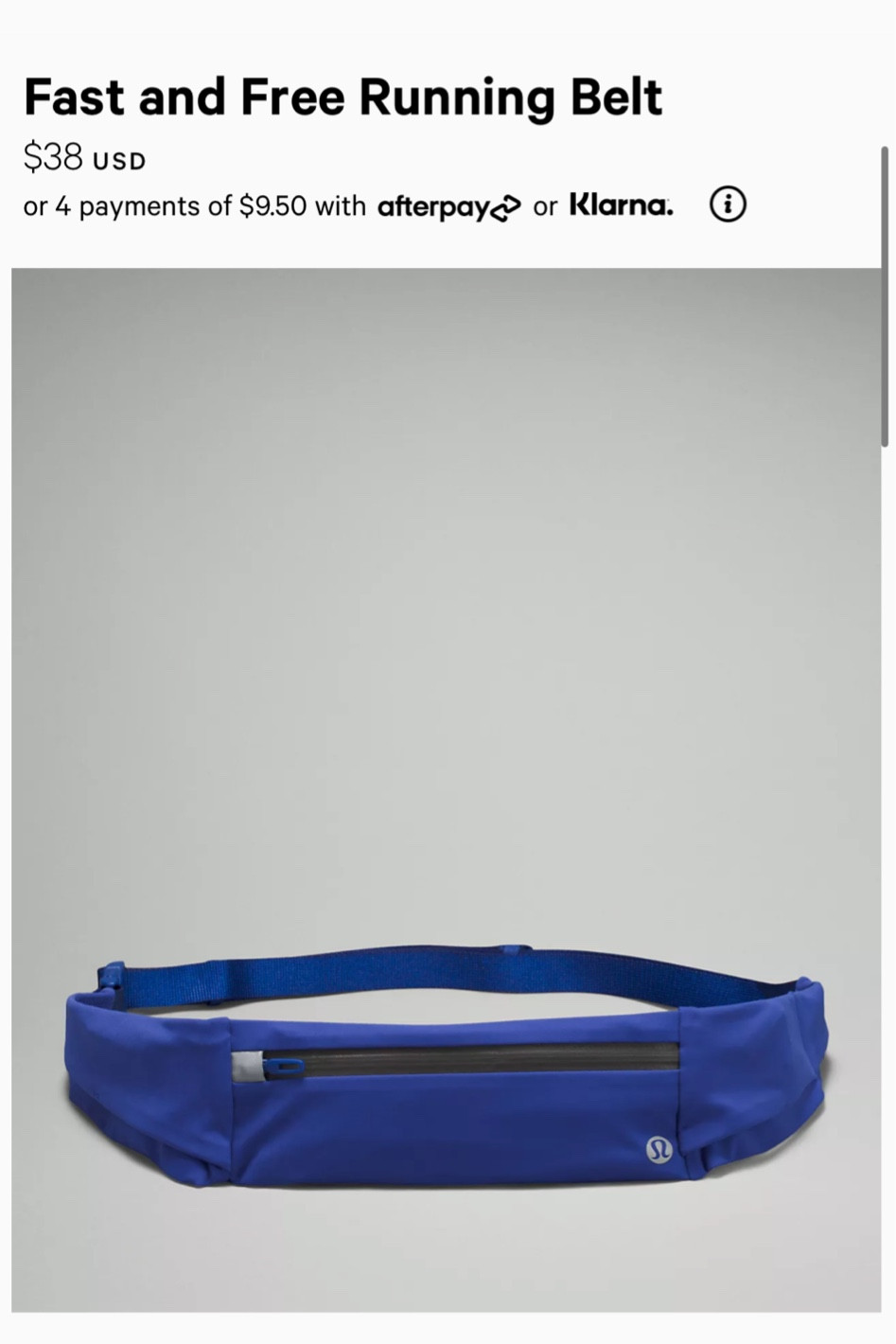an absolute must have for running / jogging. obsessed with this blue psychic lululemon fast and free running belt. It’s so light, holds all my things and more, and doesn’t bounce or rub. You really can’t go wrong ! 

#LTKunder50 #LTKFind #LTKfit