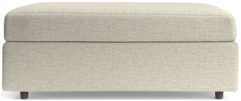 Lounge Deep Storage Ottoman + Reviews | Crate and Barrel | Crate & Barrel