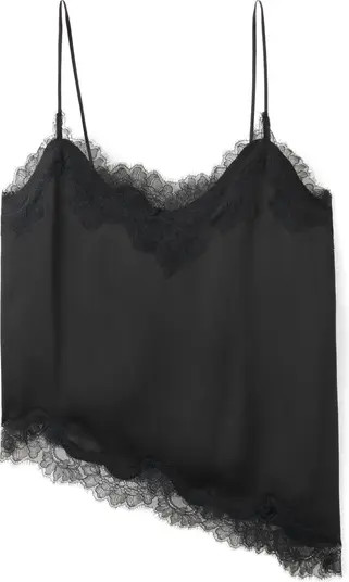 MANGO Tity Lace Trim Camisole | Nordstrom | Nordstrom