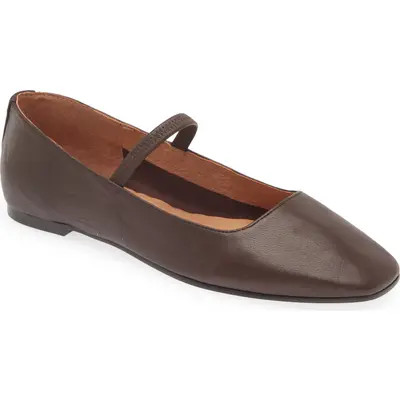 Madewell The Greta Ballet Flat in True Black at Nordstrom, Size 6.5 | Nordstrom