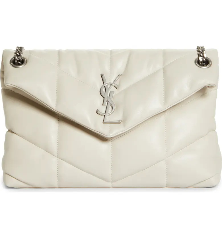 Saint Laurent Small Lou Leather Puffer Bag | Nordstrom | Nordstrom