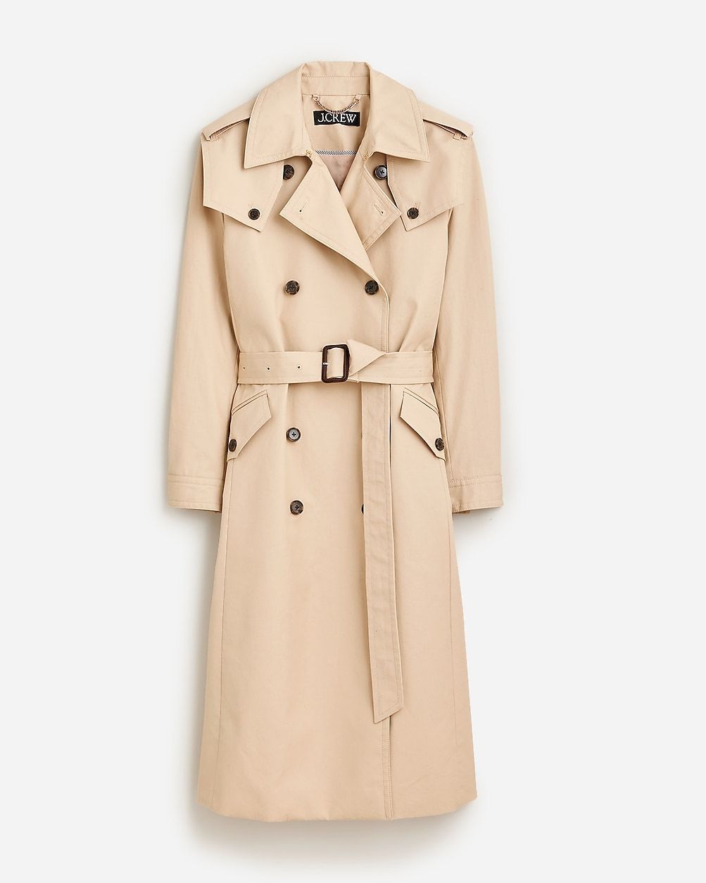 Double-breasted trench coat | J.Crew US