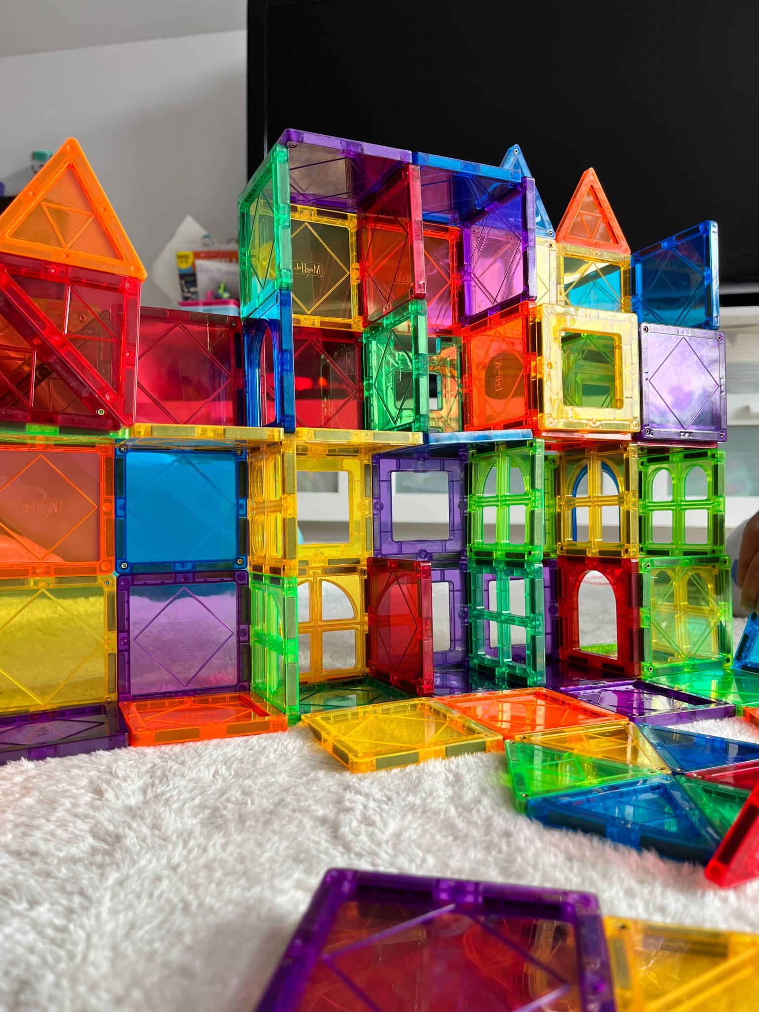 Magnetic tiles both my kids are playing with at 1 and 4!

#LTKFamily #LTKKids