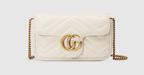 GG Marmont matelassé leather super mini bag | Gucci (US)