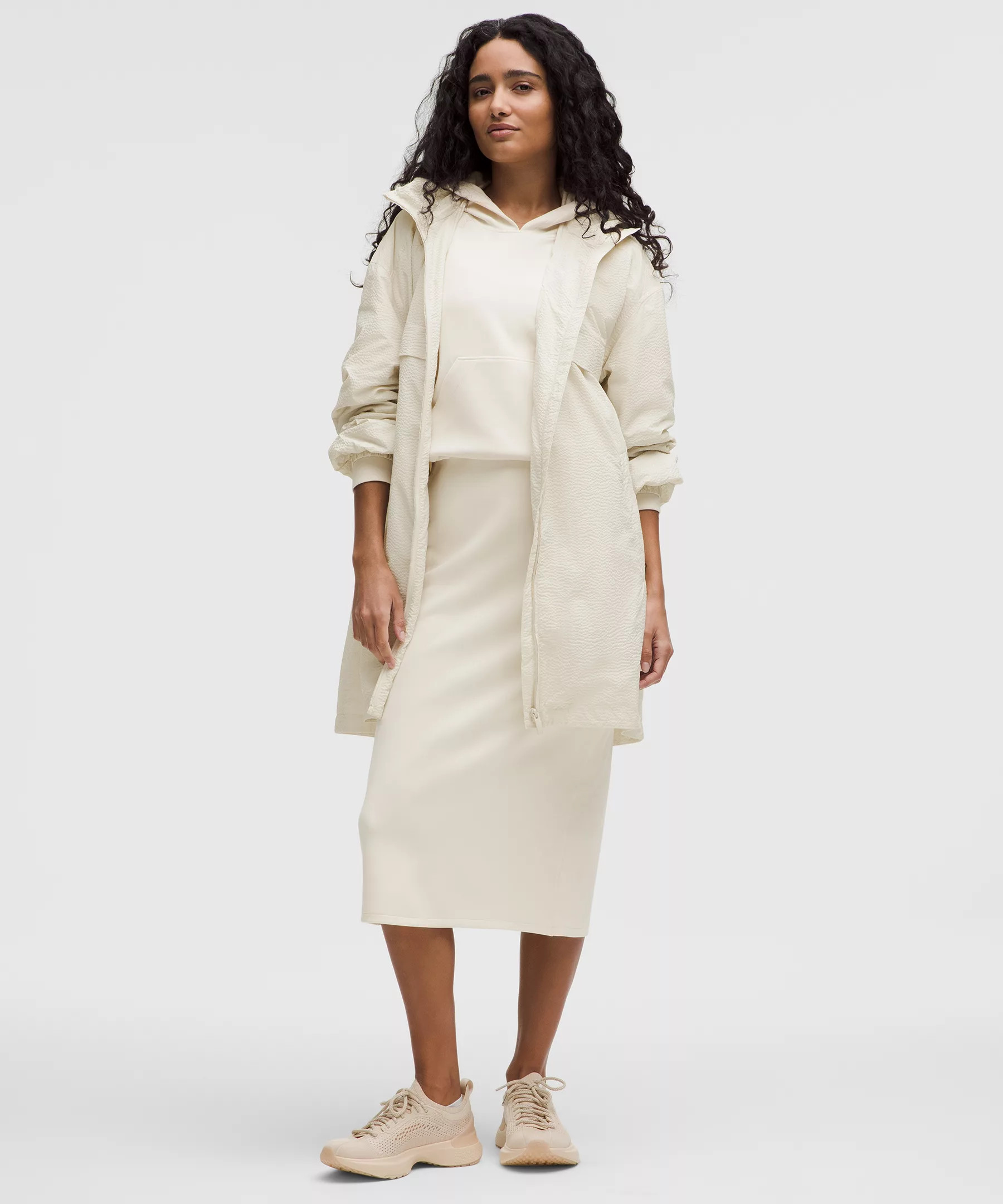 Lightweight Mid-Length Hooded Coat | Lululemon (US)