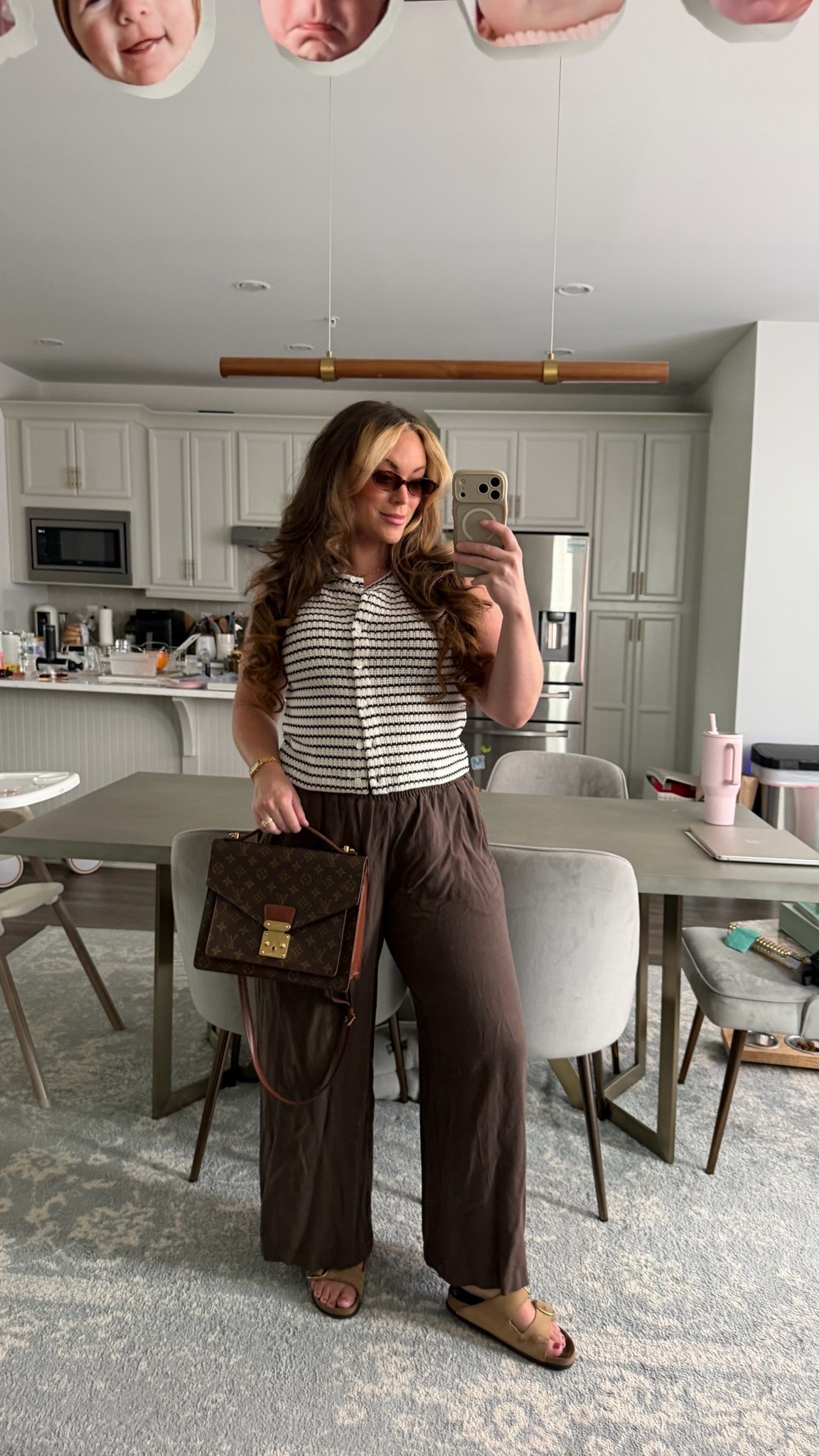 Casual fall transitional outfit, the pants are 100% linen and from amazon!! Love this stripe top, I think you can style it a million and one ways! Wearing my usual medium! 

 
Amazon fall fashion, Casual fall outfit, fall mom outfit,

#LTKmomlife #LTKMidsize #LTKSeasonal
