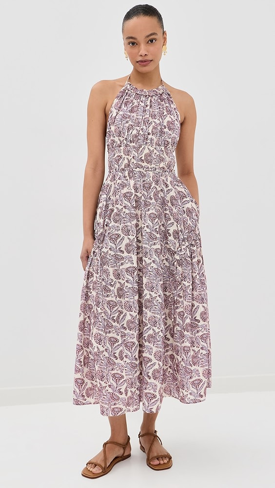 Anelise Halter Midi Dress | Shopbop