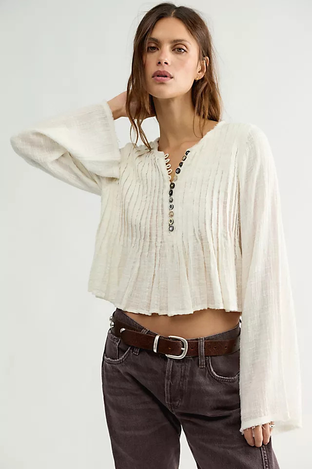 FP One Parker Long-Sleeve Top | Free People (Global - UK&FR Excluded)