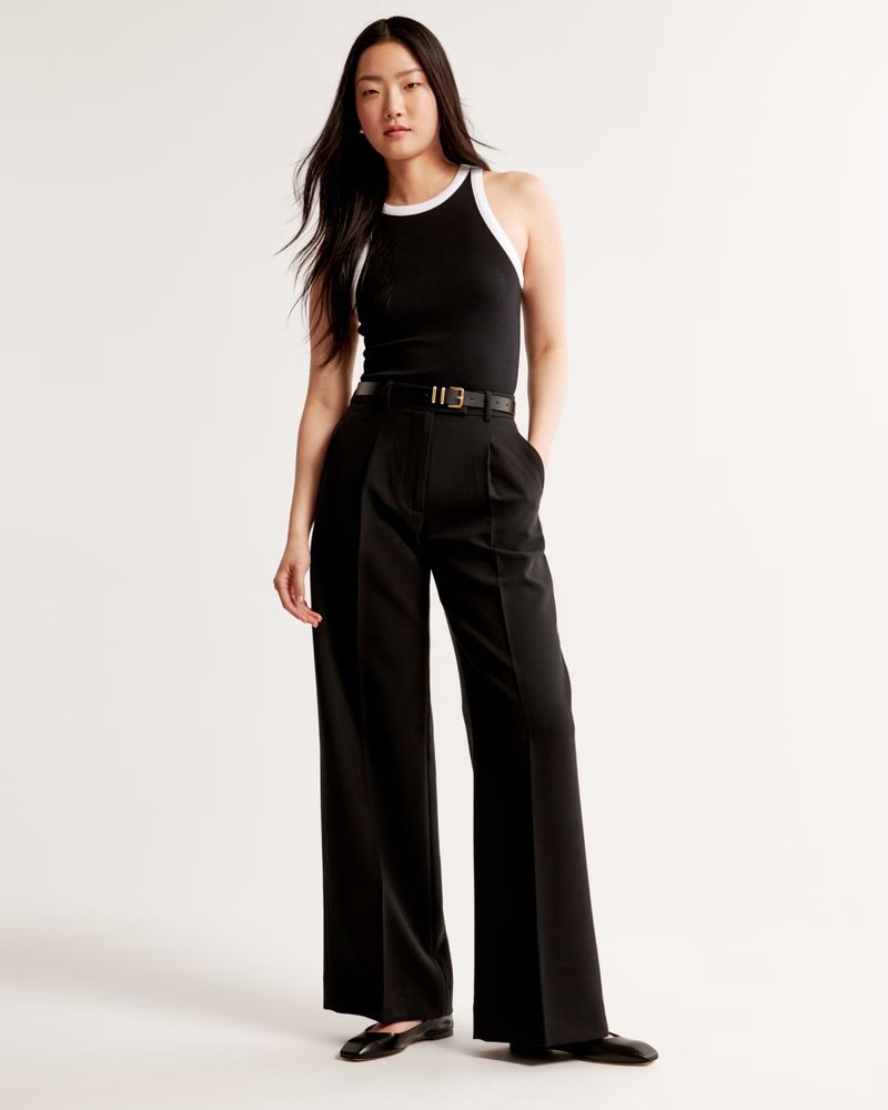 A&F Harper Tailored Pant | Abercrombie & Fitch (US)