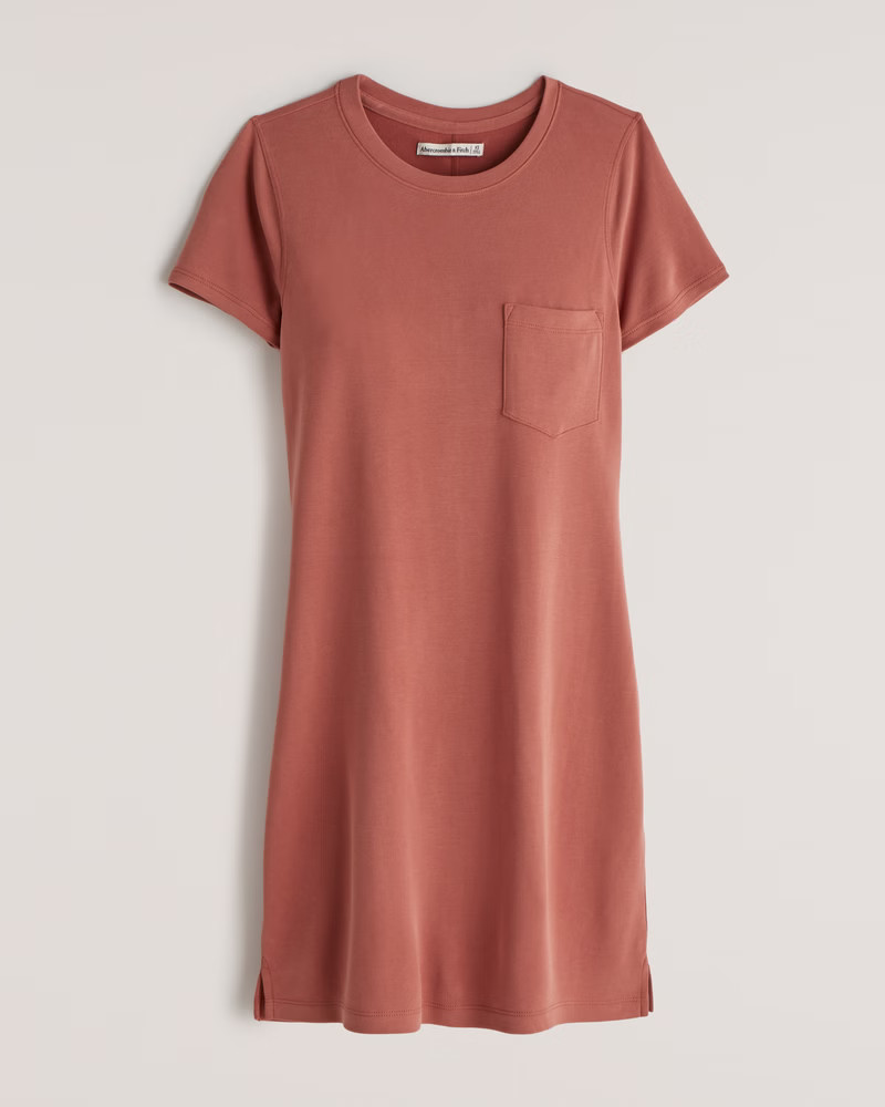 Knit T-Shirt Dress | Abercrombie & Fitch (US)