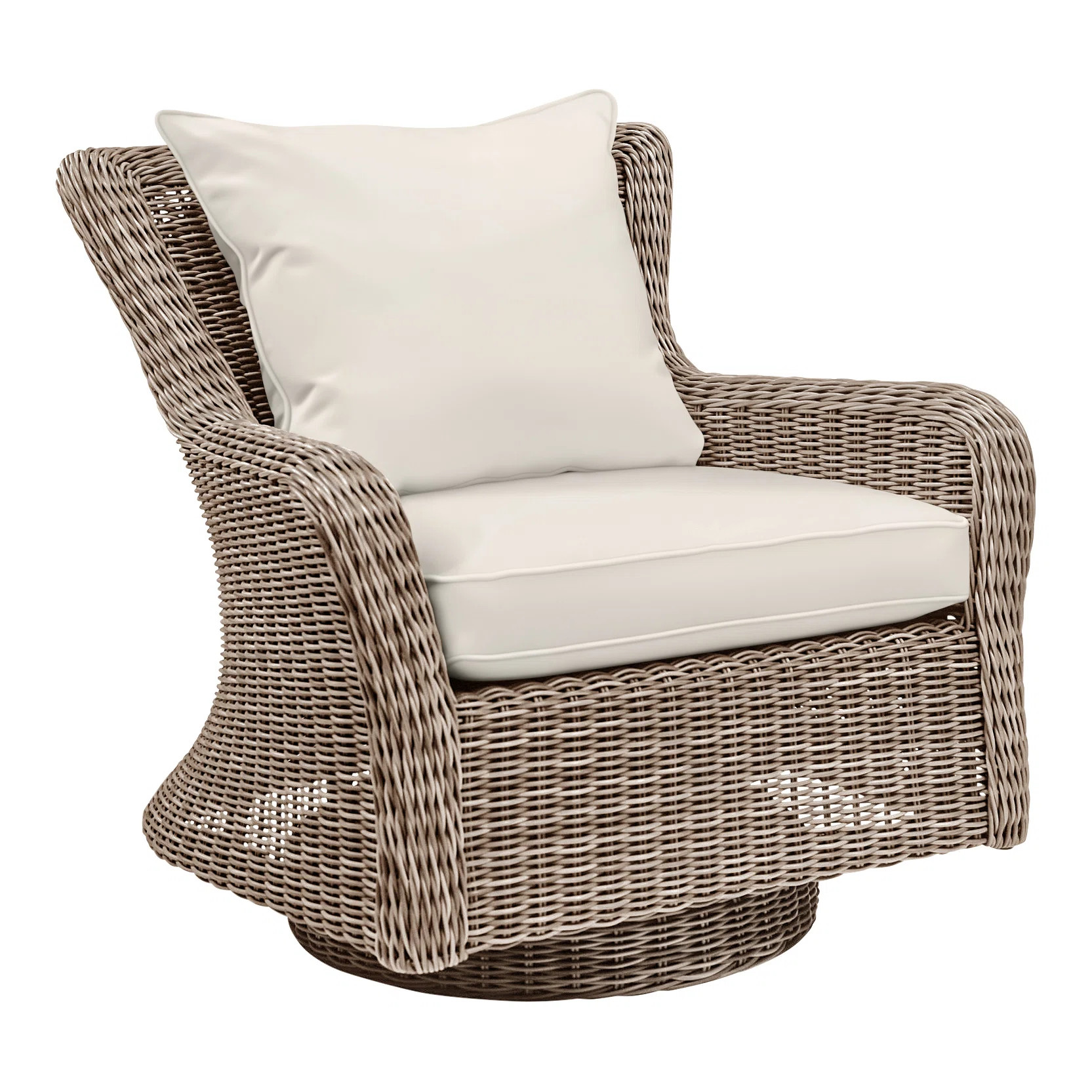 Sag Harbor Swivel Rocking Chair with Cushions | Wayfair North America