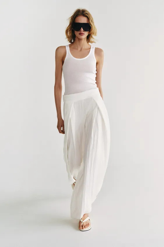 ZW COLLECTION TROUSERS WITH VENTS | Zara UK