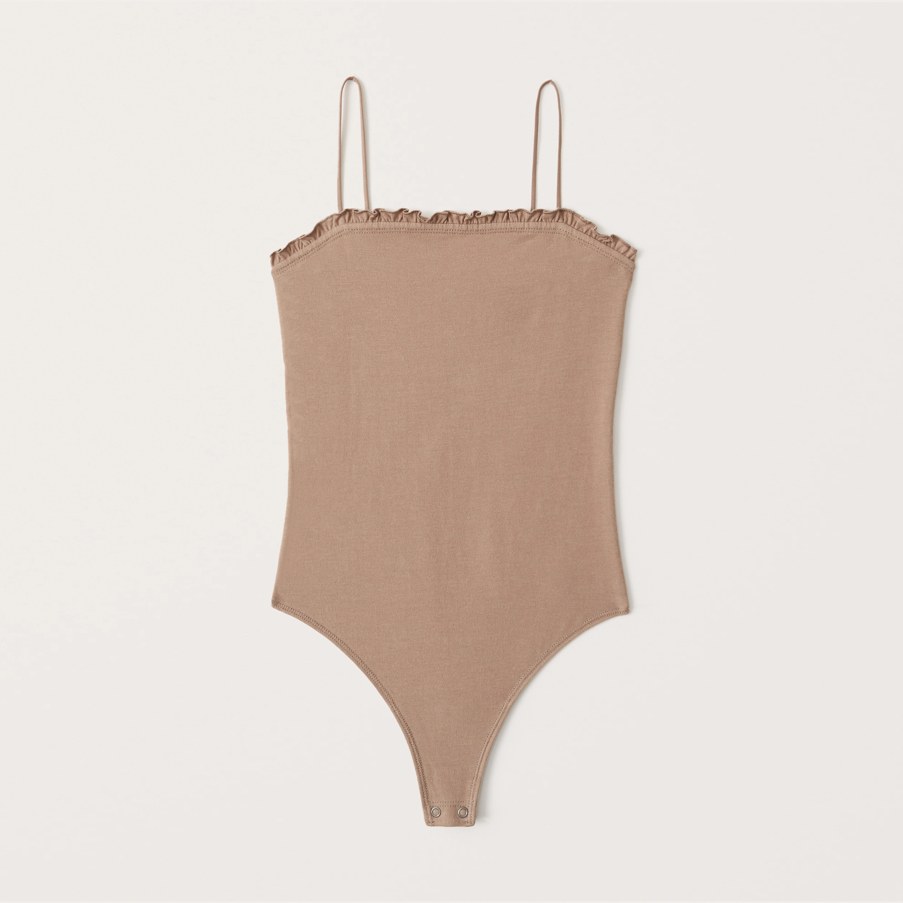 Ruffle Trim Bodysuit | Abercrombie & Fitch (US)