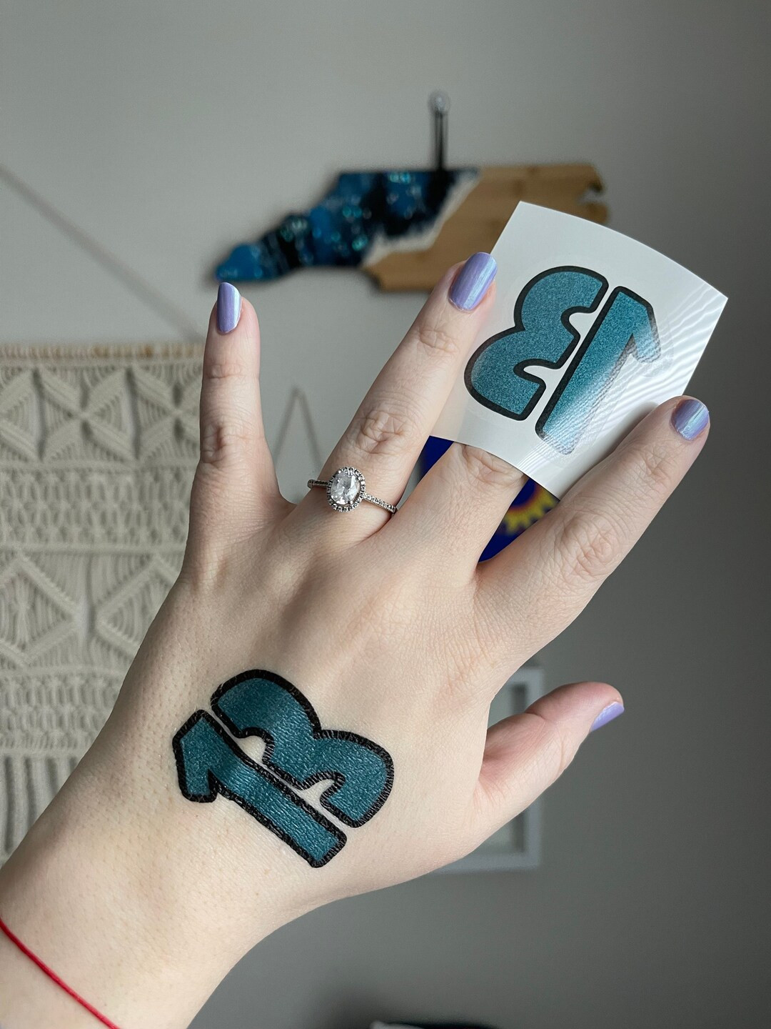 ERAS TOUR 13 temporary tattoo, Taylor Swift inspired, removable tattoo, midnights lover reputatio... | Etsy (US)