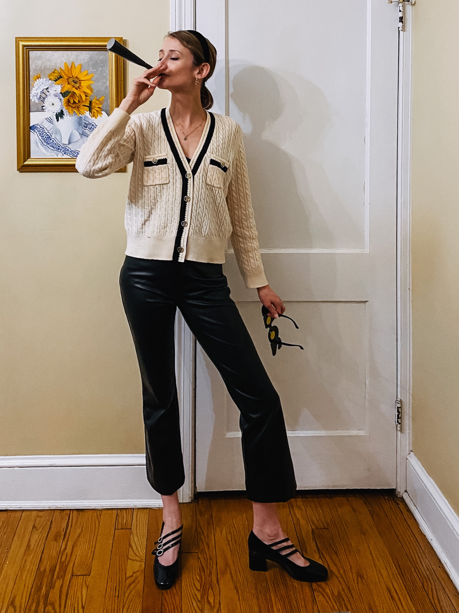 Hooray! These pants are on sale today with code BESTDAYEVER! Snag these fun Mary Janes and cardigan is one sale too! 

#LTKsalealert #LTKshoecrush #LTKSeasonal