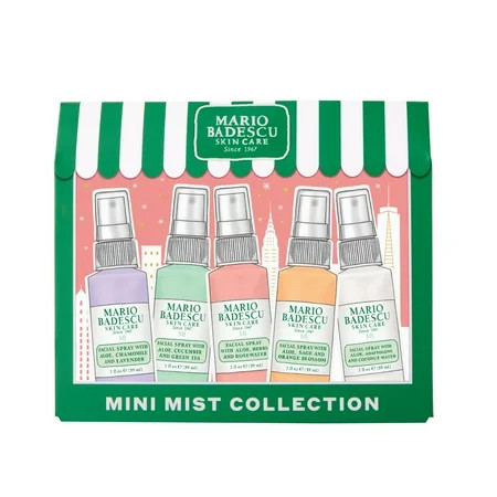 Mario Badescu Mini Mist Collection Skin Care Set, 5 piece set each 2 fl oz | Walmart (US)