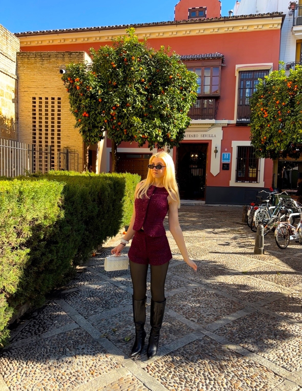 sunshine & sevilla 🍊🌅 

#fashion #outfit #travel 

#LTKdayinmylife #LTKTravel #LTKootd