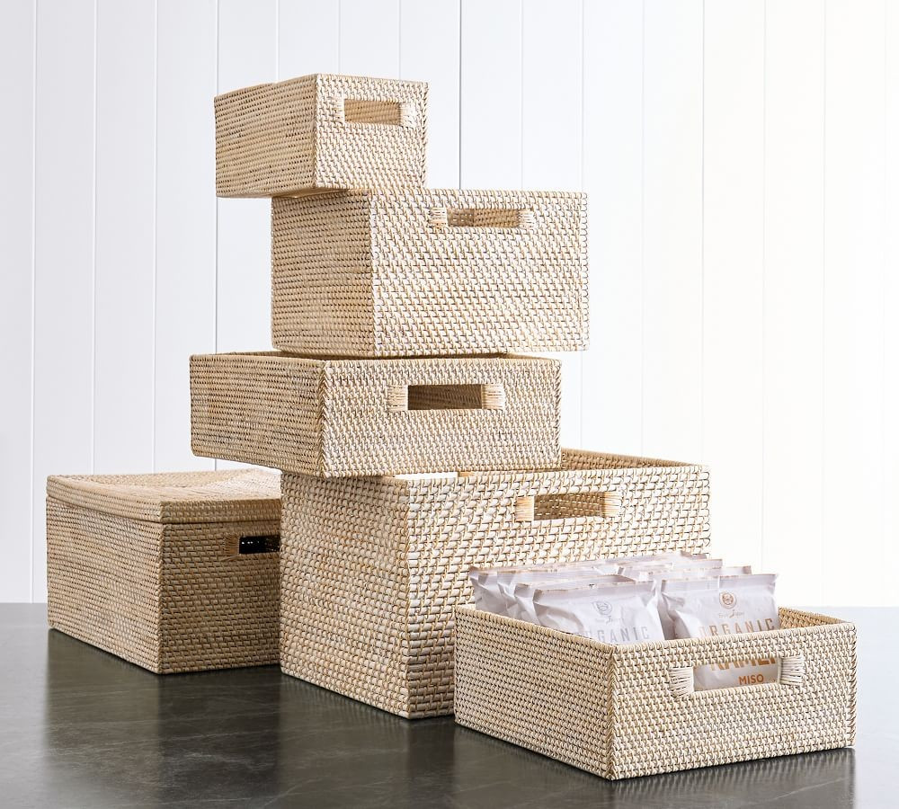 Tava Handwoven Basket Collection | Pottery Barn (US)