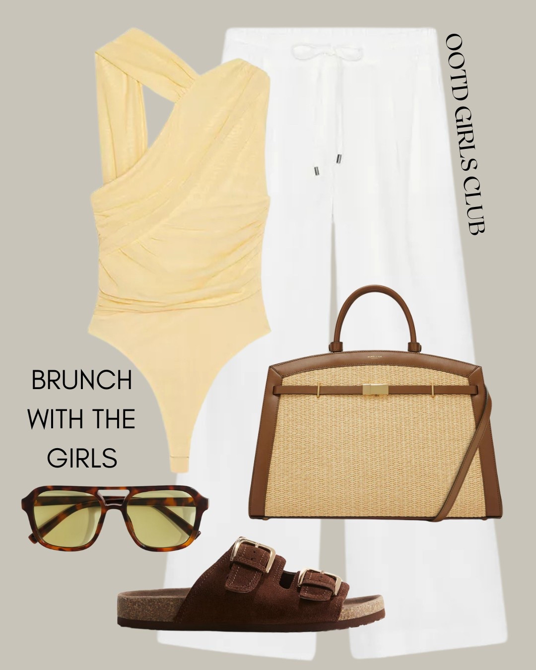 Bodysuit styling for summer - butter yellow tones and the ever popular white linen trousers 

#LTKuk #LTKspring #LTKsummer