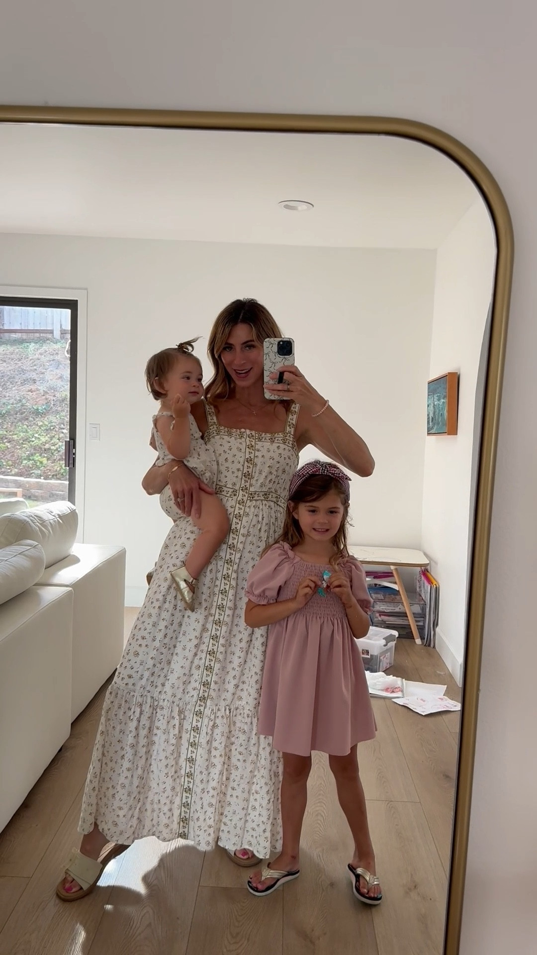 Mommy daughter date night! Linking similar items for all of us, because unfortunately all of our dresses are sold out! The baby & i actually match- but my dress is worth collective and she’s wearing a hand me down that was originally purchased on amazon. 

Linking my sandals, girls headband, summer dresses, baby rompers 

#LTKBaby #LTKKids #LTKStyleTip