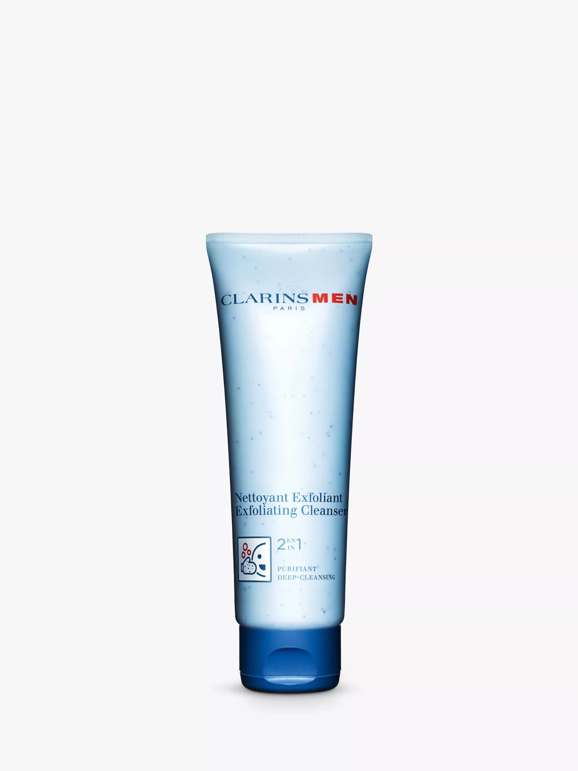ClarinsMen Exfoliating Cleanser, 125ml | John Lewis (UK)