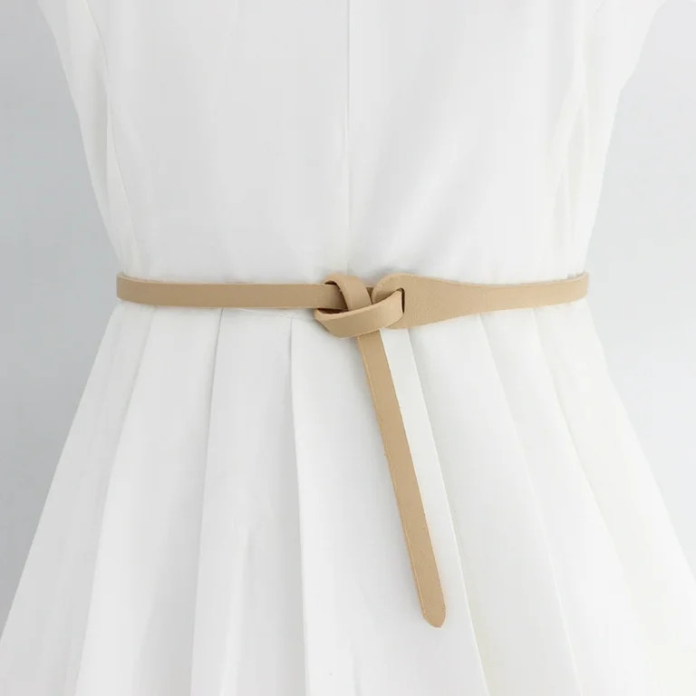 IDALL Belts for Women,Western Belts Women Casual Retro Solid Color Tie Decorative Knot Belt Corse... | Walmart (US)