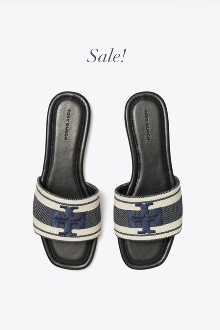 Love these Tory Burch slides sandals that come in multiple colors. Now on sale plus extra 25% off. Summer outfit.

#LTKSaleAlert #LTKShoeCrush #LTKSeasonal
