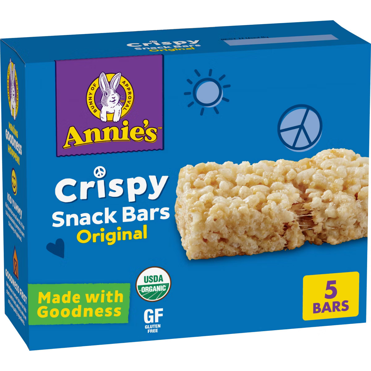 Annie's Original Crispy Granola Snack Bars - 5ct | Target