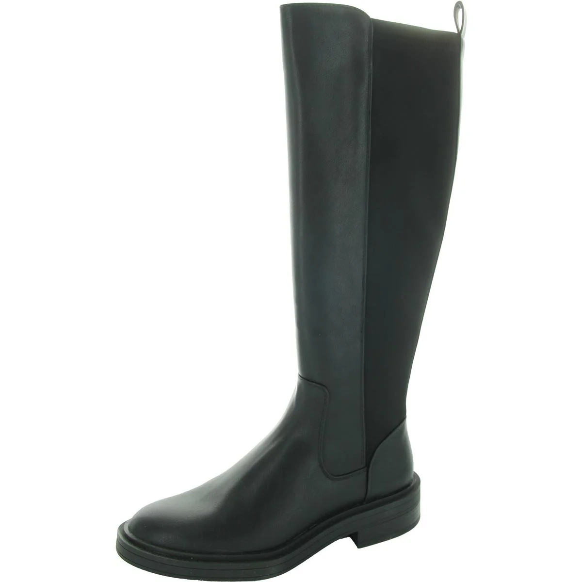 Annabelle Womens Mixed Media Leather Knee-High Boots | Shop Simon