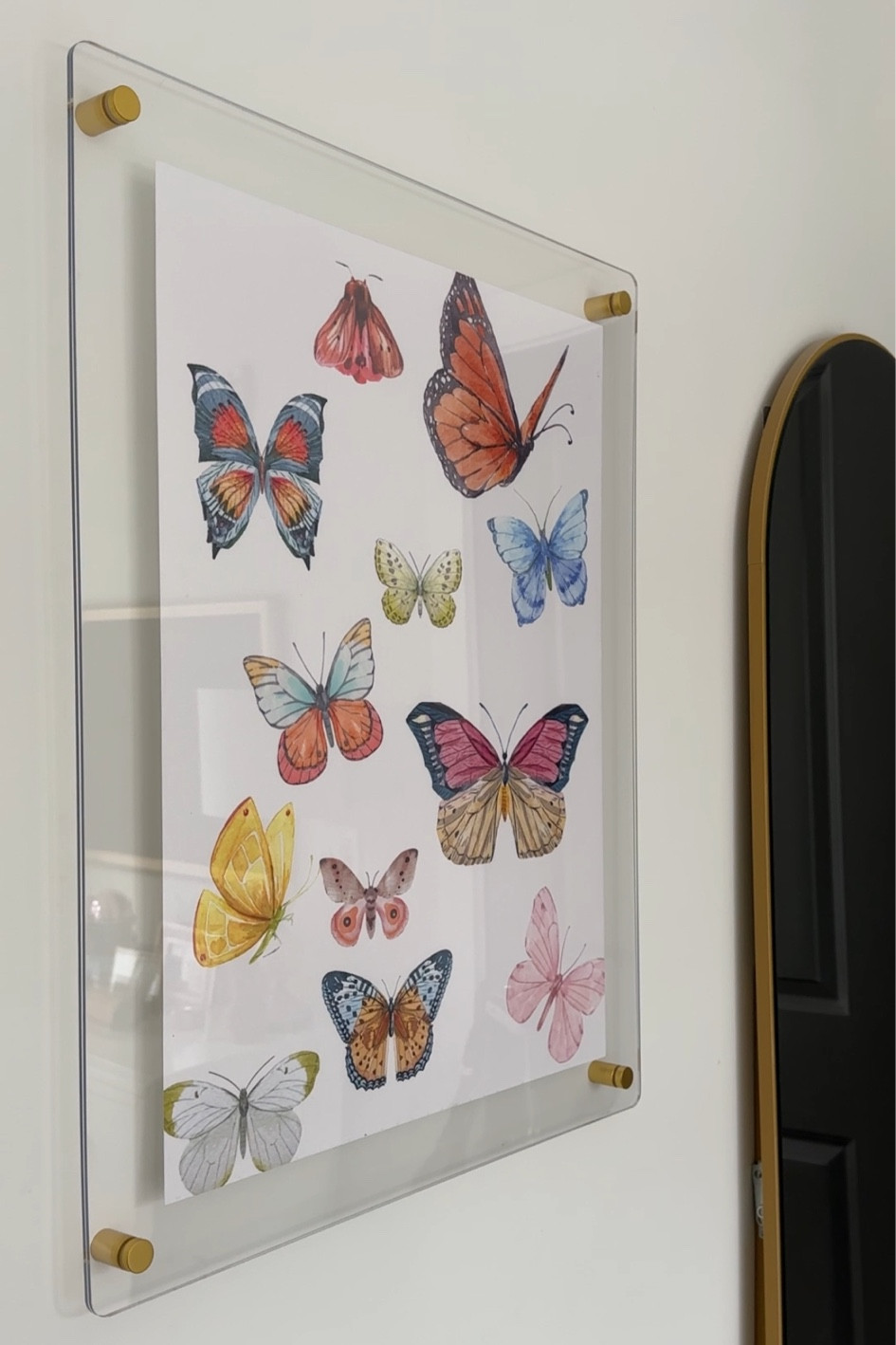 new year = new room decor 🦋✨ love this acrylic frame and how easy it is to switch out the prints! Etsy is my go to for finding good art! 

#LTKHome