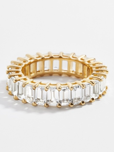 Alidia 18K Gold Topaz Ring | BaubleBar (US)
