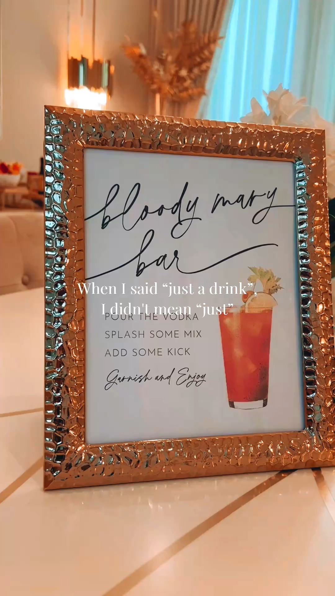 Because a Bloody Mary bar should never be just a drink—it should be a full-blown affair. 🍅✨
Smoked paprika on the rim, shrimp the size of small trophies, caprese skewers pretending to be decor… let’s just say, moderation didn’t make the guest list.

This isn’t a cocktail, darling—it’s brunch dressed in pearls.
Your new weekend essential for those moments when “simple” simply won’t do.


#LTKParties