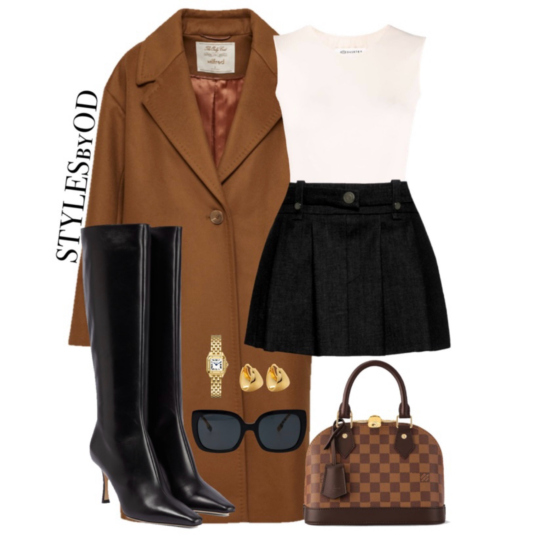 classy elegance with a modern edge🧸🖤☕️