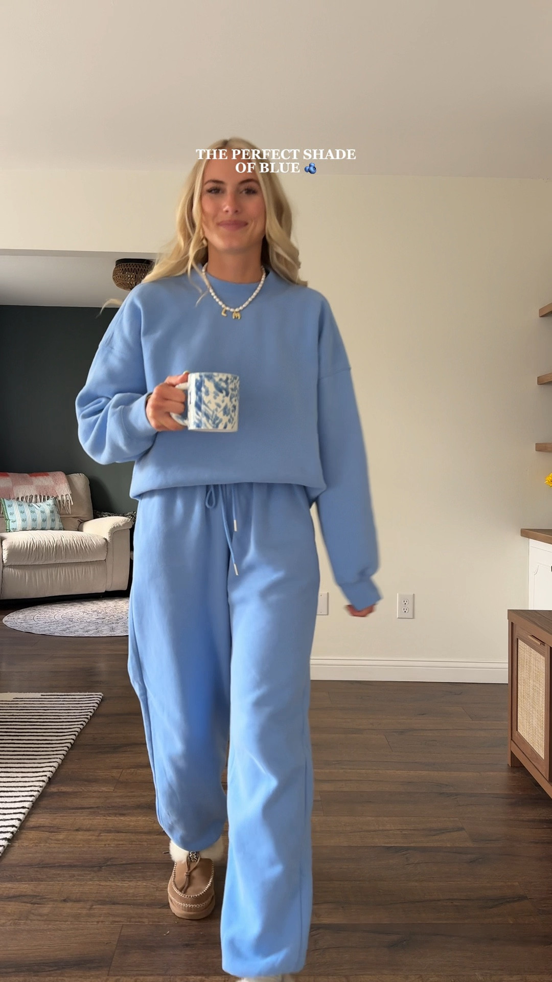 New sweat set alert! Size large in the sweatshirt & medium Long in the joggers 🫐

#LTKSpringSale #LTKActive #LTKootd